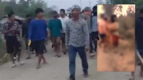 manipur original video link|Outrage in India over video of Manipur women paraded naked,。